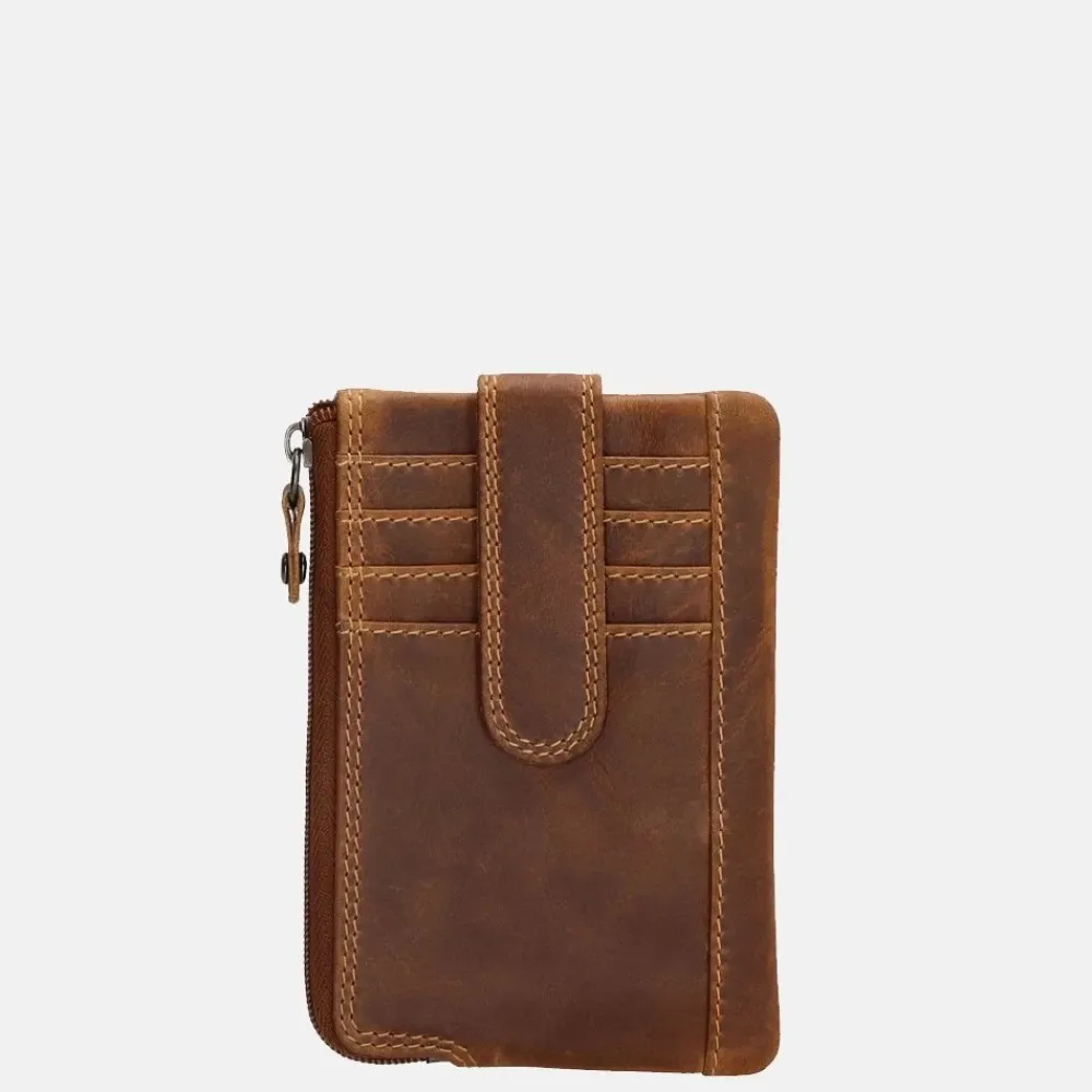 Sleuteletuis^Hide & Stitches Japura sleuteletui cognac