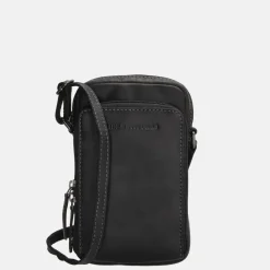 Crossbody Tassen | Telefoontasjes^Hide & Stitches Japura telefoontas zwart