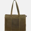 Heren Laptoptassen | Dames Laptoptassen^Hide & Stitches laptoptas 15.6 inch olive green