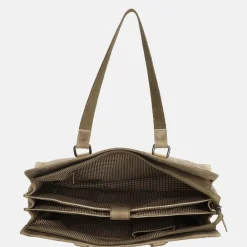 Heren Laptoptassen | Dames Laptoptassen^Hide & Stitches laptoptas 15 inch donkerzand