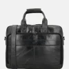 Heren Laptoptassen^Hide & Stitches Next Navajo laptoptas 15.6 inch zwart