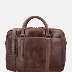 Heren Laptoptassen | Dames Laptoptassen^Hide & Stitches Next Navajo laptoptas 14 inch bruin