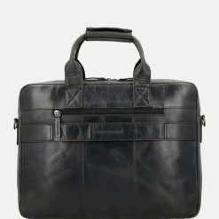 Heren Laptoptassen^Hide & Stitches Next Navajo laptoptas 15.6 inch zwart