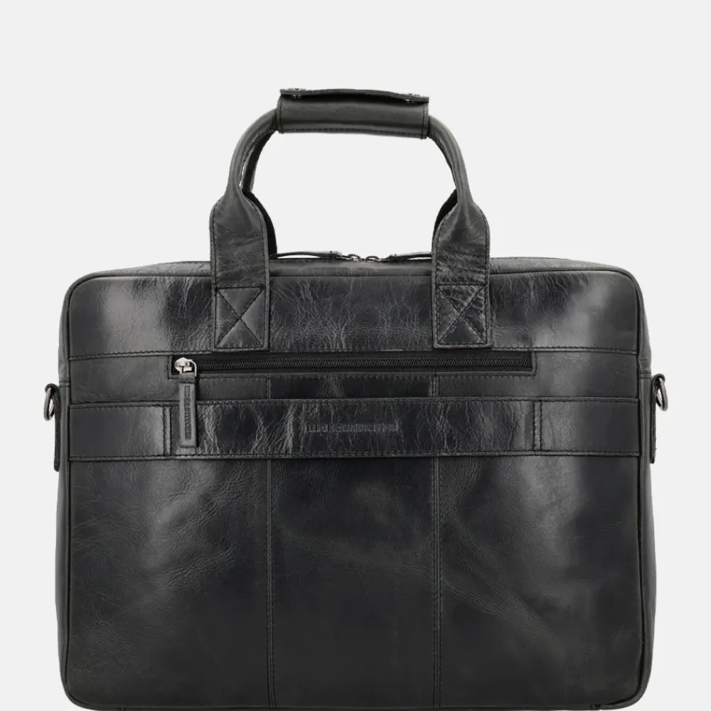 Heren Laptoptassen^Hide & Stitches Next Navajo laptoptas 15.6 inch zwart