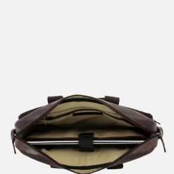Heren Laptoptassen^Hide & Stitches Next Navajo laptoptas 15.6 inch donkerbruin