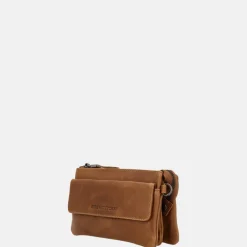 Crossbody Tassen^Hide & Stitches Porto crossbody tas brown