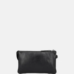 Crossbody Tassen^Hide & Stitches Porto crossbody tas black