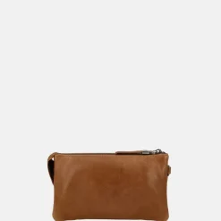 Crossbody Tassen^Hide & Stitches Porto crossbody tas brown