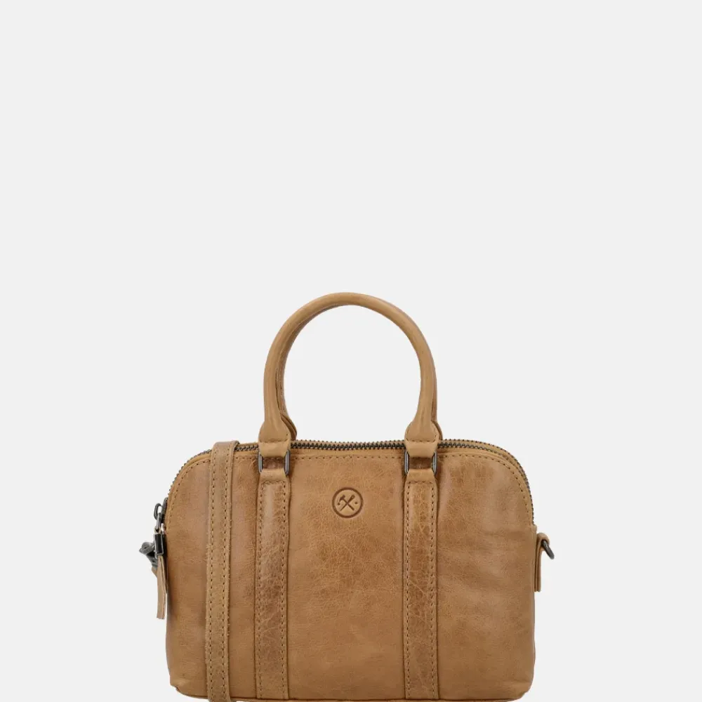 Handtassen^Hide & Stitches Porto handtas S taupe