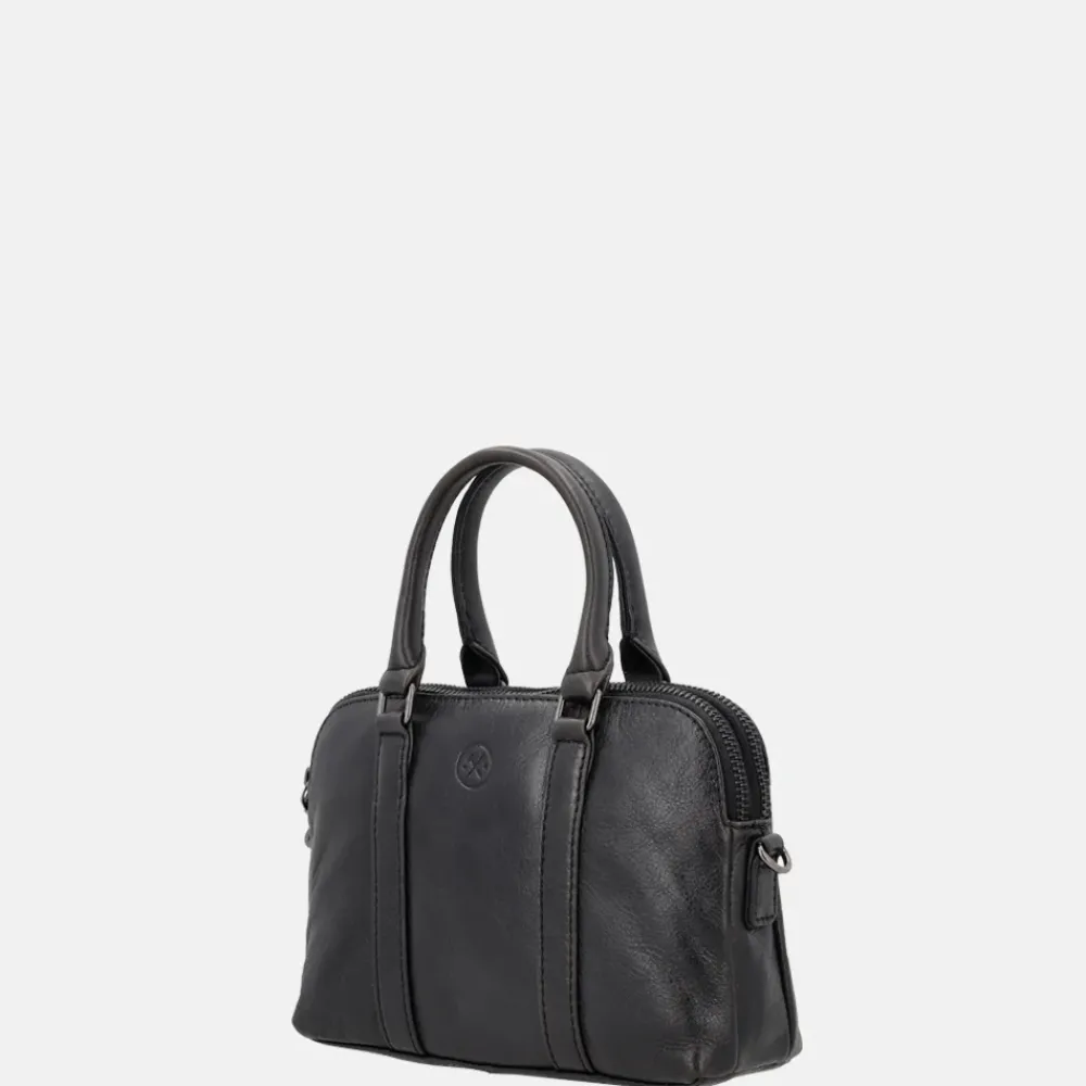 Handtassen^Hide & Stitches Porto handtas S zwart