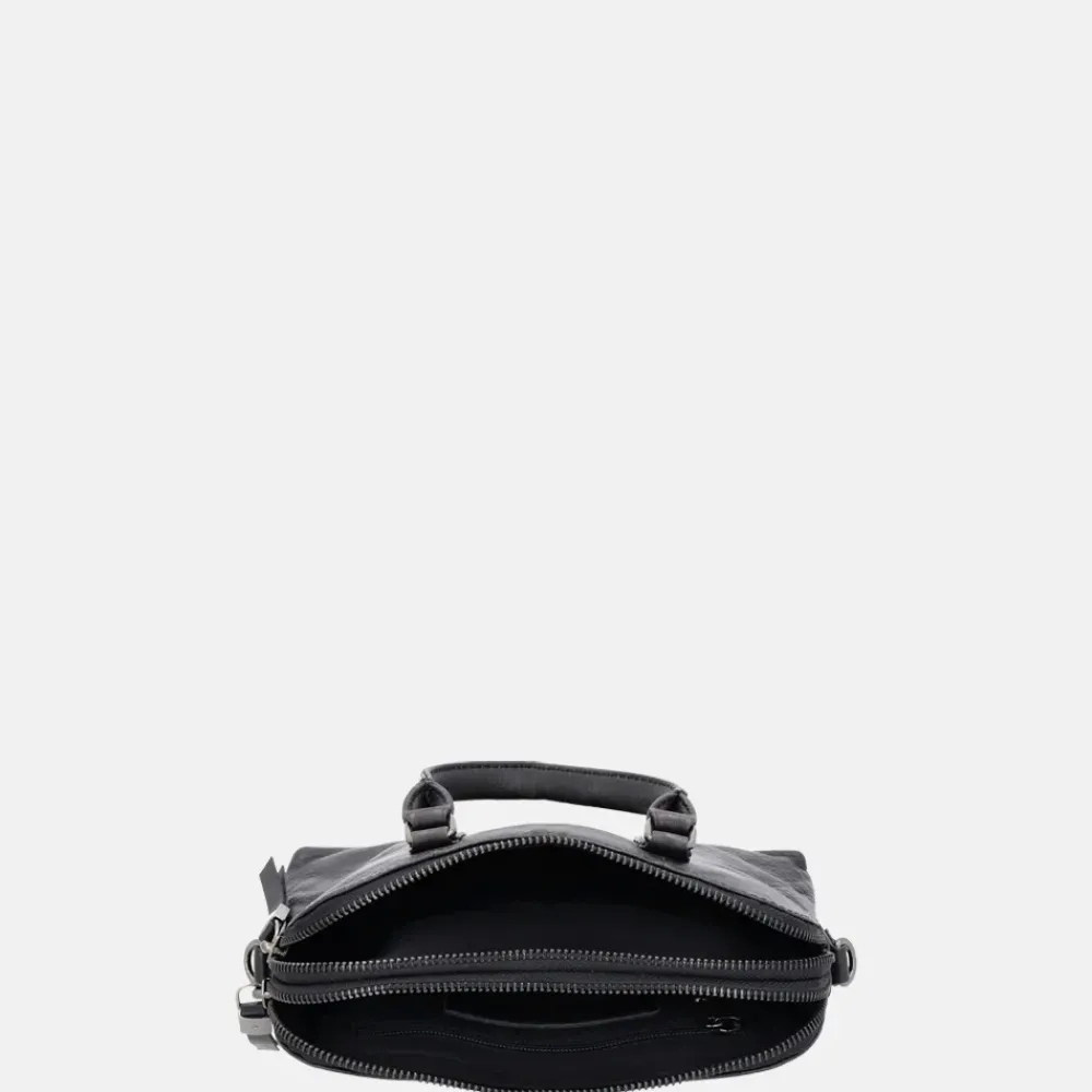 Handtassen^Hide & Stitches Porto handtas S zwart