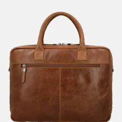 Dames Laptoptassen^Hide & Stitches Porto laptoptas 15 inch brown