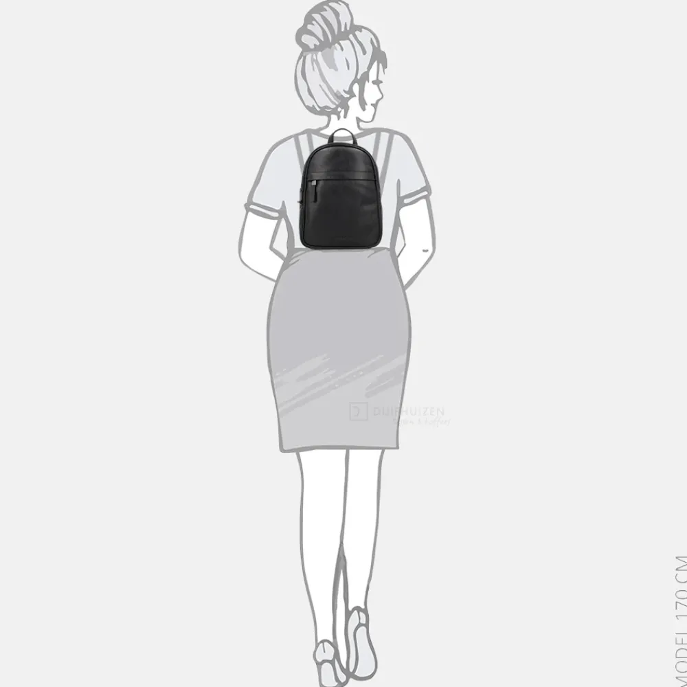Vrijetijd Rugzakken | Fashion Rugzakken^Hide & Stitches Porto rugzak black