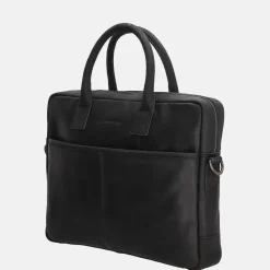 Heren Laptoptassen | Dames Laptoptassen^Hide & Stitches Promotie laptoptas 15.6 inch zwart
