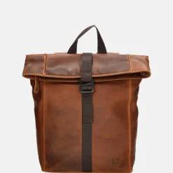 Vrijetijd Rugzakken^Hide & Stitches rugzak M cognac