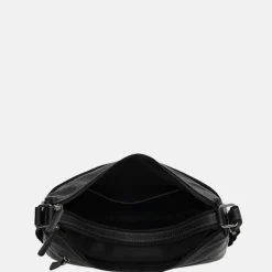 Crossbody Tassen^Hide & Stitches schoudertas M zwart