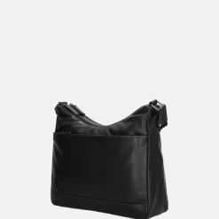 Crossbody Tassen^Hide & Stitches schoudertas M zwart