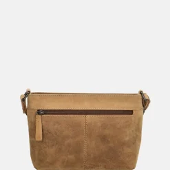 Schoudertassen^Hide & Stitches schoudertas bruin