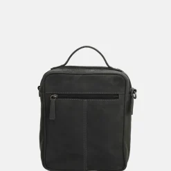 Schoudertassen^Hide & Stitches schoudertas black