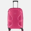 Reiskoffers^Impackt Spinner koffer 65 cm flora pink