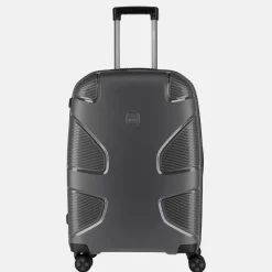 Reiskoffers^Impackt Spinner koffer 65 cm iron grey