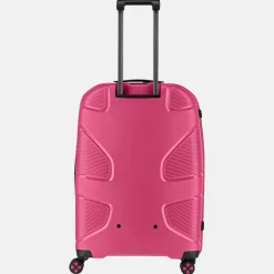 Reiskoffers^Impackt Spinner koffer 75 cm flora pink