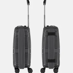 Handbagage Koffers^Impackt Spinner koffer 55 cm iron grey
