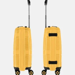 Handbagage Koffers^Impackt Spinner koffer 55 cm sunset yellow