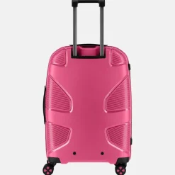 Reiskoffers^Impackt Spinner koffer 65 cm flora pink