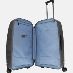 Reiskoffers^Impackt Spinner koffer 75 cm iron grey