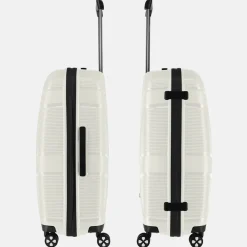 Reiskoffers^Impackt Spinner koffer 75 cm polar white