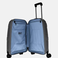 Handbagage Koffers^Impackt Spinner koffer 55 cm iron grey