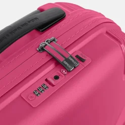 Reiskoffers^Impackt Spinner koffer 75 cm flora pink