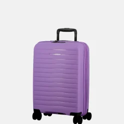 Handbagage Koffers^Jump Spinner Expendable Striper handbagage koffer 55 cm lavender