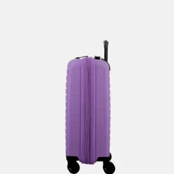 Handbagage Koffers^Jump Spinner Expendable Striper handbagage koffer 55 cm lavender
