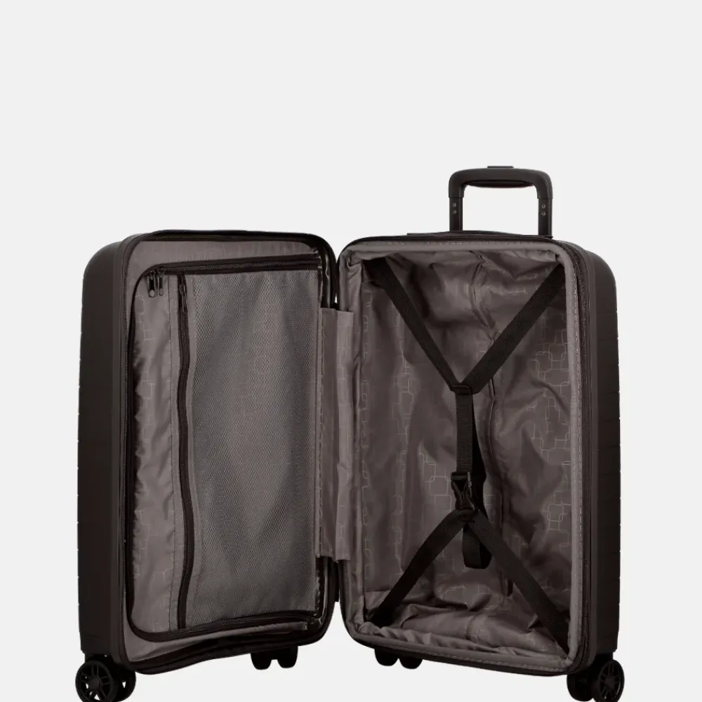 Handbagage Koffers^Jump Spinner Expendable Striper handbagage koffer 55 cm after dark