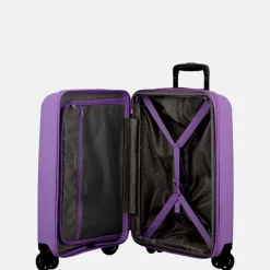 Handbagage Koffers^Jump Spinner Expendable Striper handbagage koffer 55 cm lavender