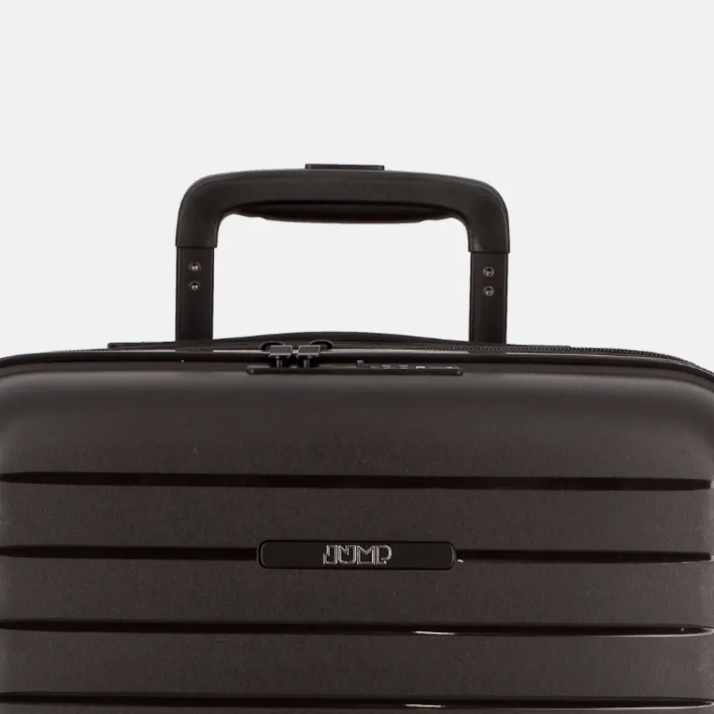 Handbagage Koffers^Jump Spinner Expendable Striper handbagage koffer 55 cm after dark