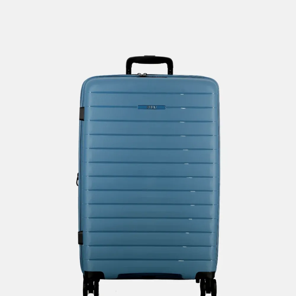 Reiskoffers^Jump Striper reiskoffer 66 cm expandable blue