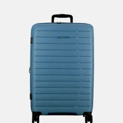 Reiskoffers^Jump Striper reiskoffer 77cm expandable blue