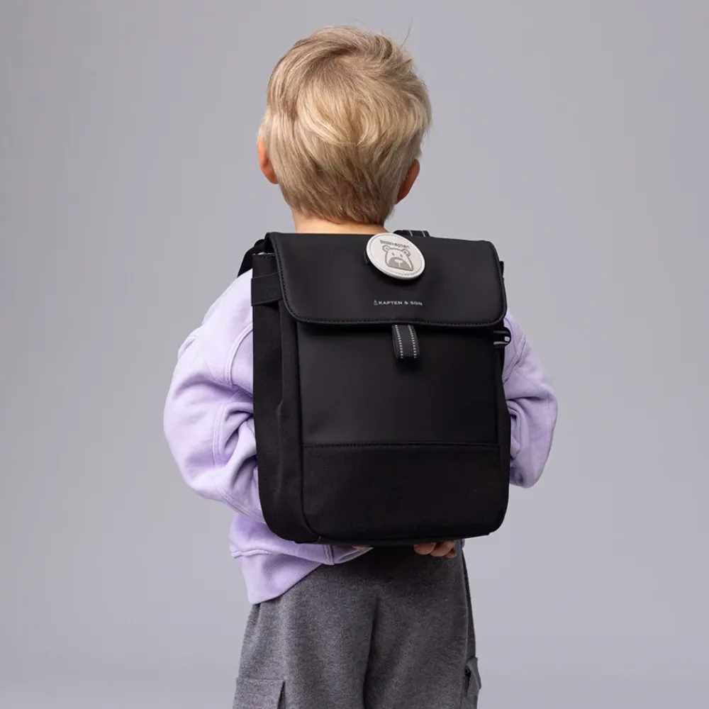 Kinderrugzakken | Kinderschooltassen^Kapten & Son Fyn kinderrugzak all black