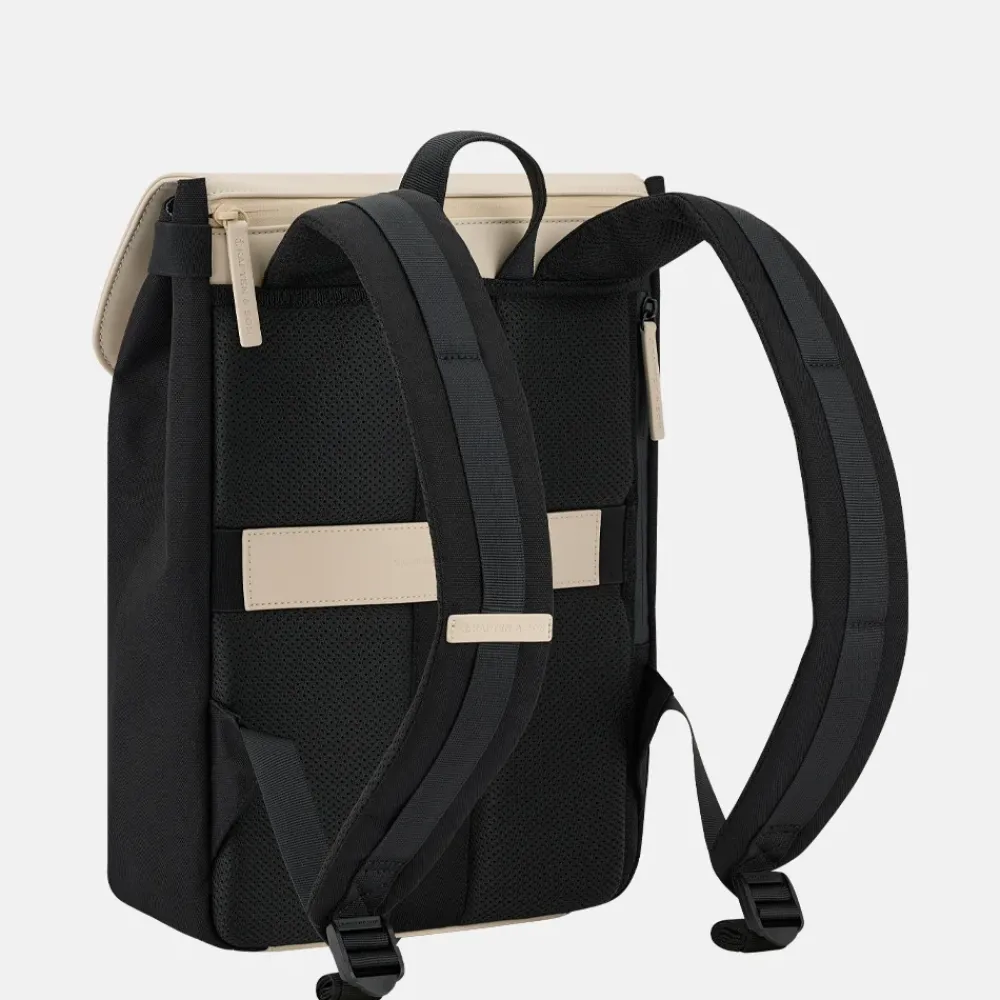 Vrijetijd Rugzakken | School Rugzakken^Kapten & Son Fyn Pro rugzak 15 inch cream black