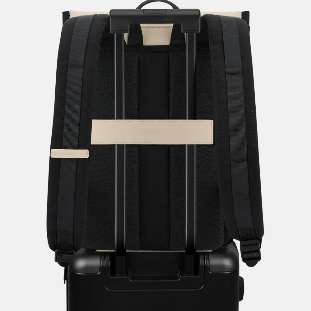 Vrijetijd Rugzakken | School Rugzakken^Kapten & Son Fyn Pro rugzak 15 inch cream black