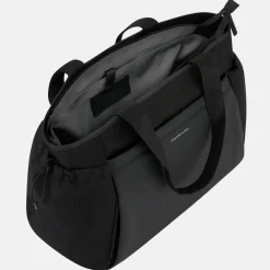 Dames Laptoptassen^Kapten & Son Hellvi shopper/weekendtas all black