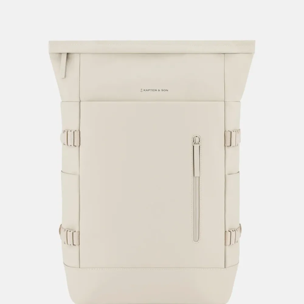 Vrijetijd Rugzakken | School Rugzakken^Kapten & Son Helsinki Pro rugzak 15 inch sandstone