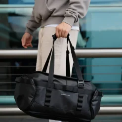Vrijetijd Rugzakken | Laptop Rugzakken^Kapten & Son Lisbon duffle rugzak all black