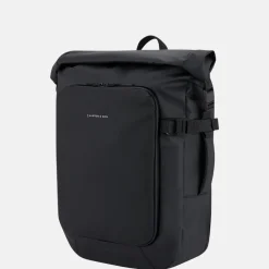 Laptop Rugzakken^Kapten & Son Lisbon roll-top laptoprugzak all black
