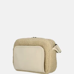 Crossbody Tassen^Kapten & Son Lulea crossbody tas teddy fleece