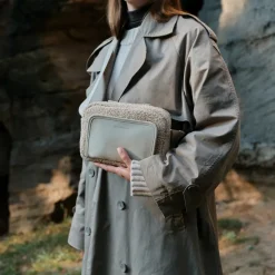 Crossbody Tassen^Kapten & Son Lulea crossbody tas teddy fleece