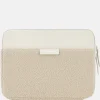 School Accessoires | Laptophoezen^Kapten & Son Vinstra laptophoes 14 inch sandstone fleece